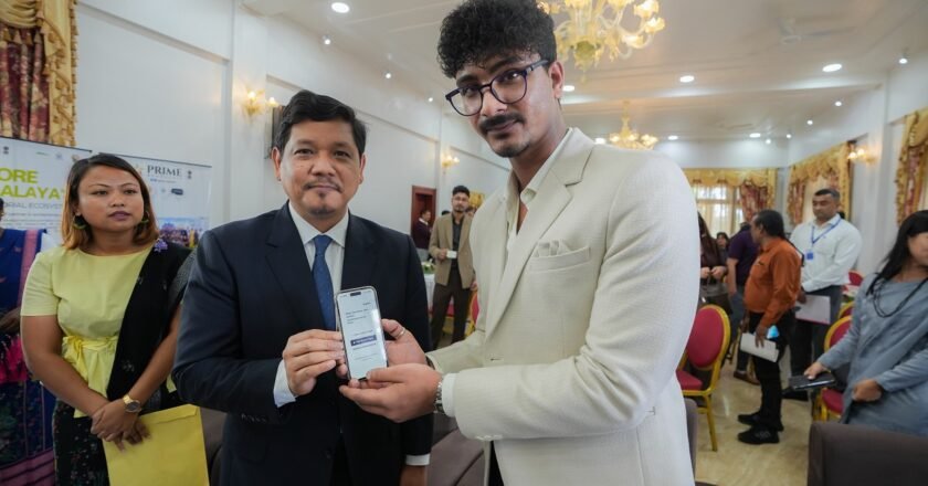 Chief Minister Conrad K. Sangma launched the “Achievers of the Month” to promote entrepreneurship