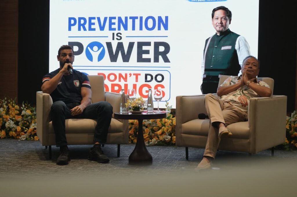 Government of Meghalaya and Bollywood Star John Abraham Unite for a Drug-Free State at “Pulse of the Hills” Programme in Shillong