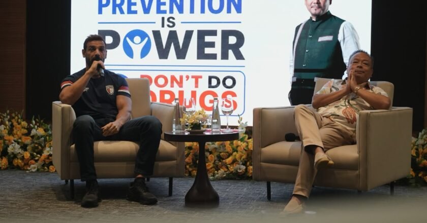 Government of Meghalaya and Bollywood Star John Abraham Unite for a Drug-Free State at “Pulse of the Hills” Programme in Shillong