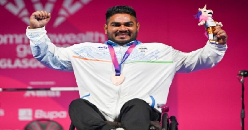 Jhandu Kumar Wins Bronze in Men’s Heavyweight Para Powerlifting at Commonwealth Games
