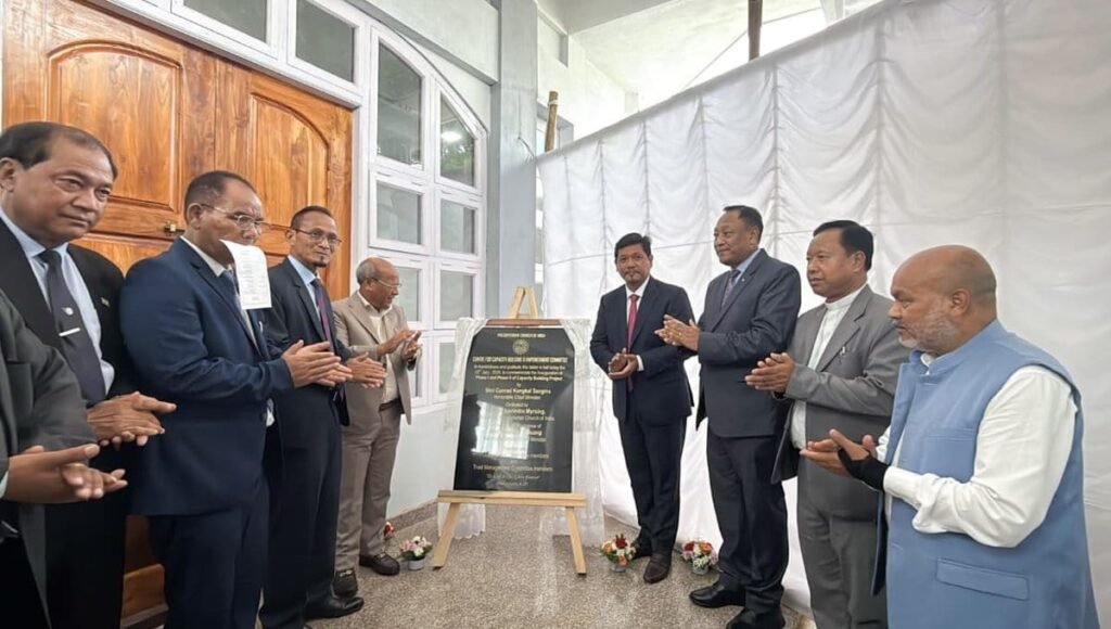 ‘Born to Serve’: Meghalaya CM Conrad Sangma Calls for Unity on FCRA Concerns at Presbyterian Centre Launch