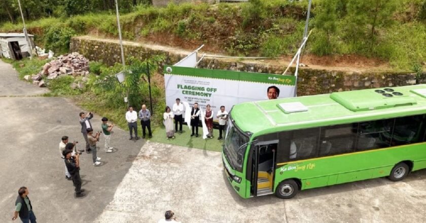 Meghalaya expands Ka Bos Jong Ngi bus network with new route, adds 14 AC buses