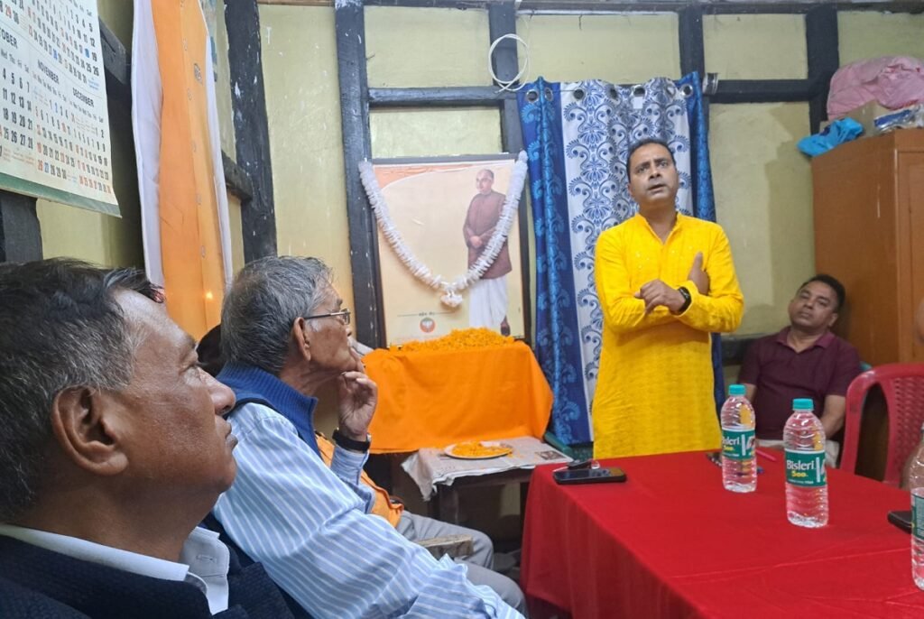 BJP RR Colony celebrates 125th birth anniversary of Dr Shyama Prasad Mookherjee