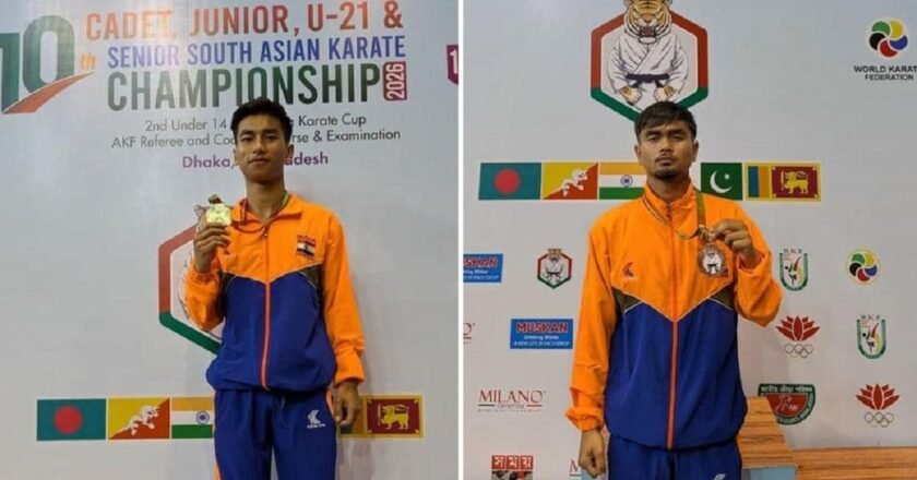 South Asian Karate Championship: Meghalaya karatekas win gold, bronze