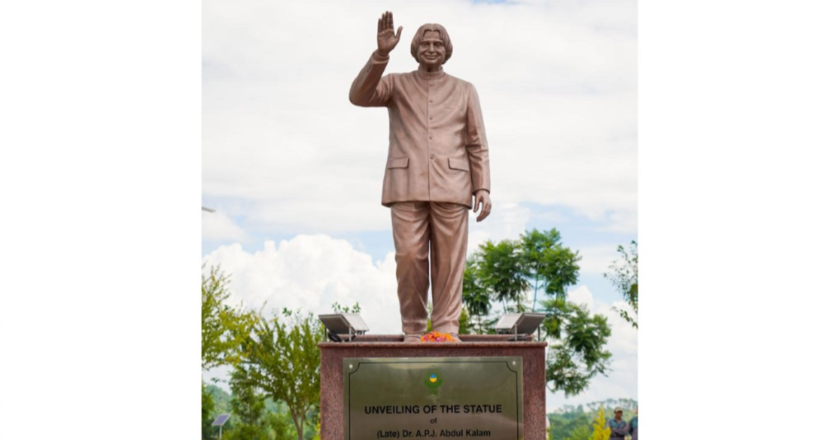IIM Shillong Pays Tribute to Dr. A.P.J. Abdul Kalam’s Enduring Legacy and Unveils His Life-Size Statue