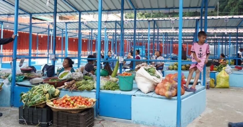 Street vendors located from Police Bazar and Jail Road areas of Shillong
