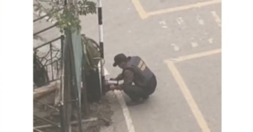 Bomb hoax at Police Bazar creates panic for a while