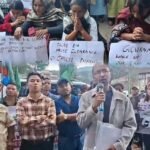 JNC and JSU Lead Demonstration Against Limestone Mining in Meghalaya