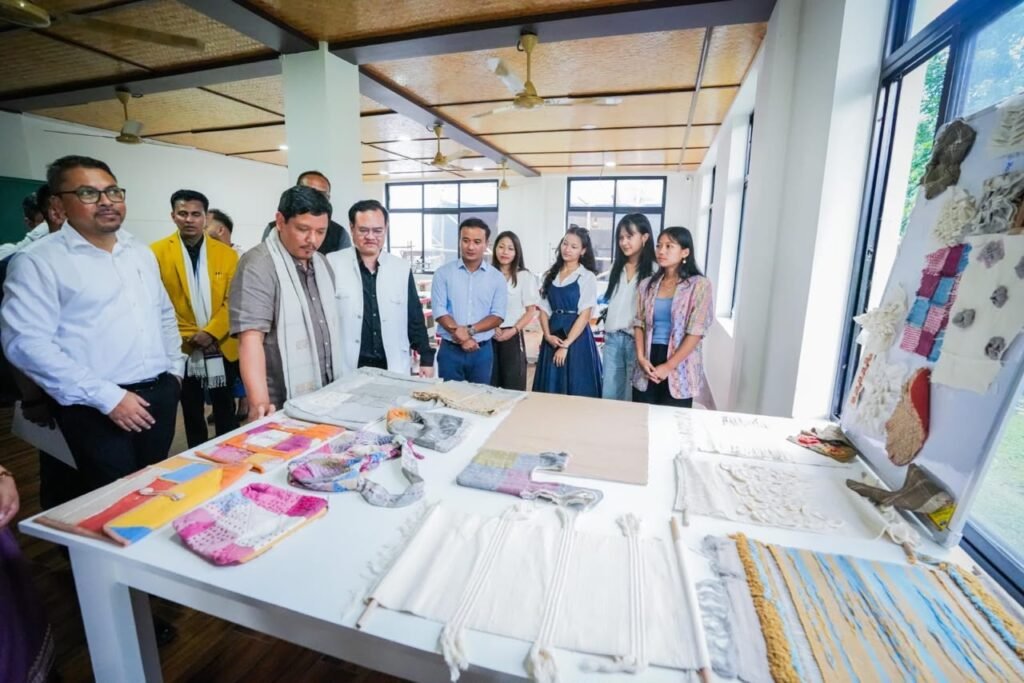 Meghalaya CM Inaugurates Centre Of Excellence For Eri Weaving At Ri Sai