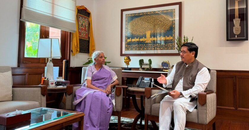 Meghalaya CM raises EAP ceiling, exchange-rate concerns with Nirmala Sitharaman