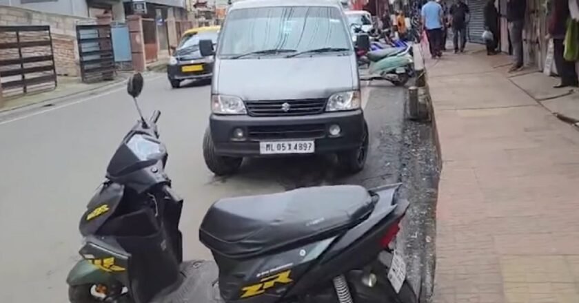 Traffic, pedestrian movement ease in Laitumkhrah after vendor shift