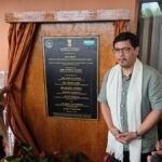Meghalaya CM lays foundation stone for upgrading road in South West Khasi Hills