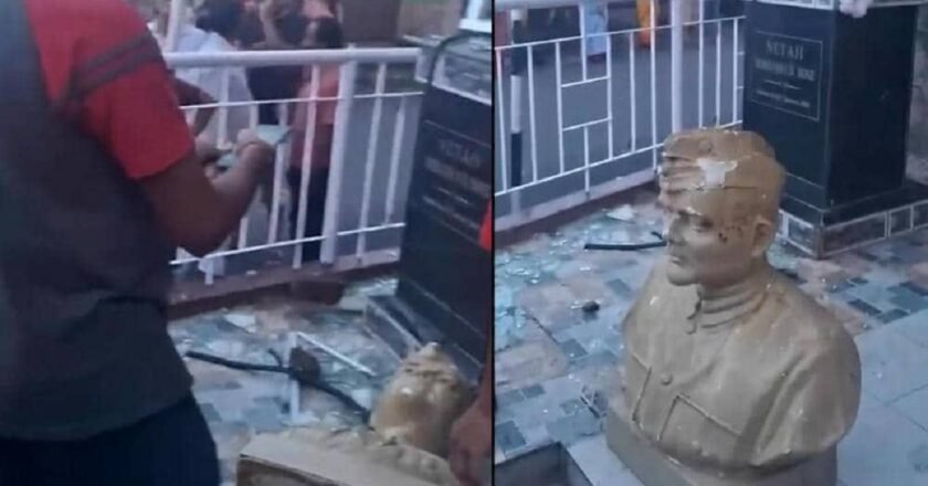 Netaji status to be restored and reinstalled at RR Colony