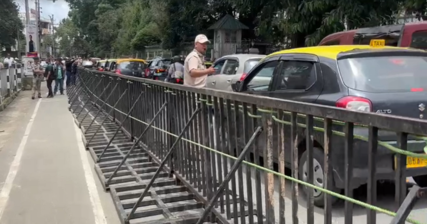 Heavy security deployed around secretariat ahead of VPP rally in Shillong