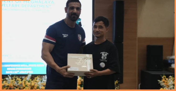 Actor John Abraham Advocates Drug-Free India at Shillong Awareness Programme