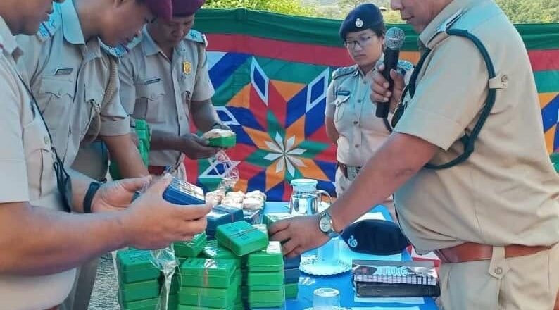 Excise Commissioner Leads Massive Drug Destruction Exercise in Mizoram
