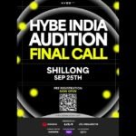 HYBE India widens talent hunt, brings final audition call to Shillong on September 25