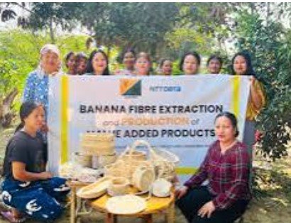 PM-DevINE-Funded Banana Fibre Facility Takes Shape in Meghalaya