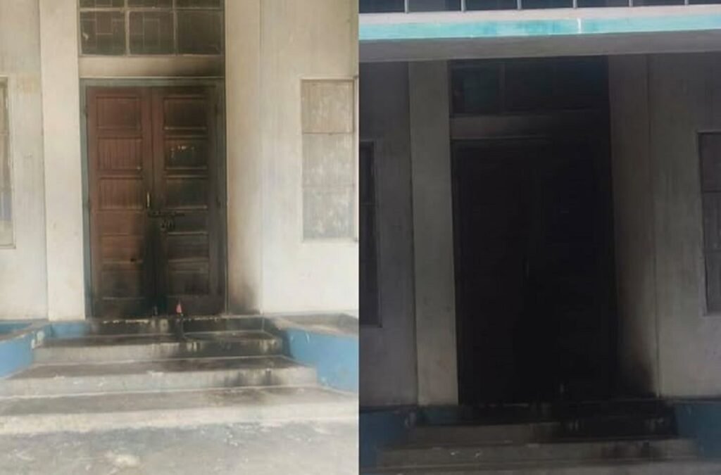 Petrol bomb hurled at wholesale market in Mawiong