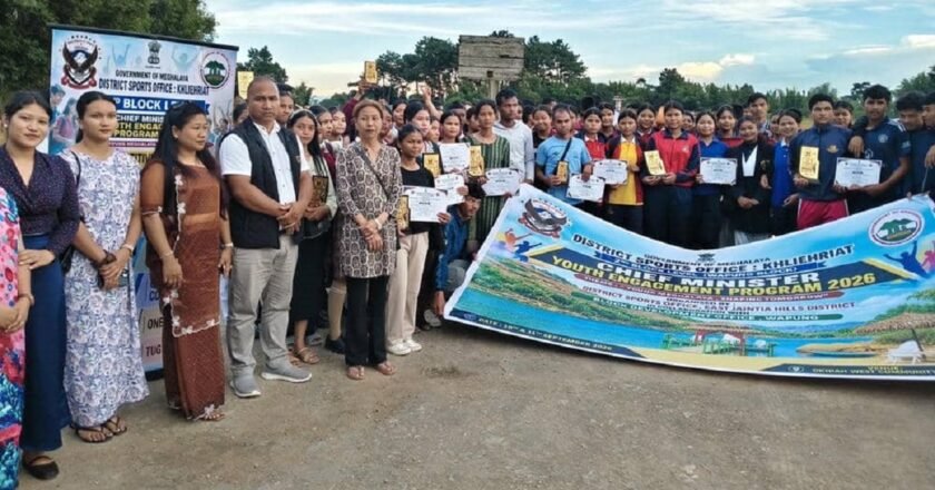 CM-YEP concludes in Wapung, youth showcase talents across East Jaintia Hills