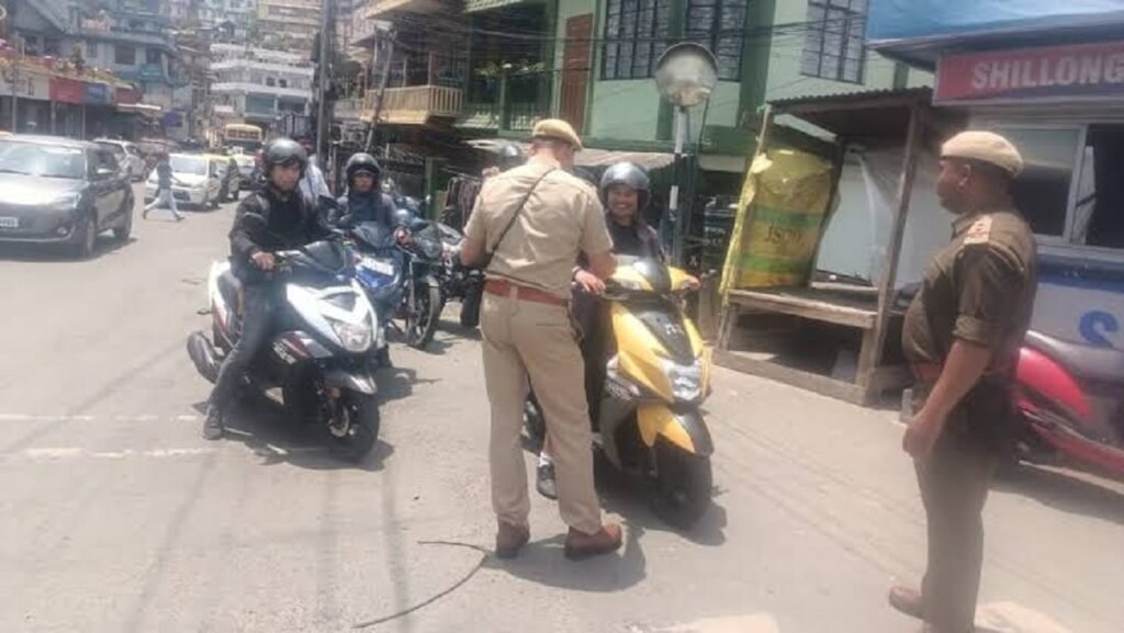 Vehicle checking stepped up in Shillong amid recent incidents