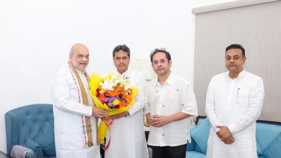 Amit Shah Meets Manik Saha, Pradyot Debbarma in Delhi; Tribal Issues, Pact in Focus