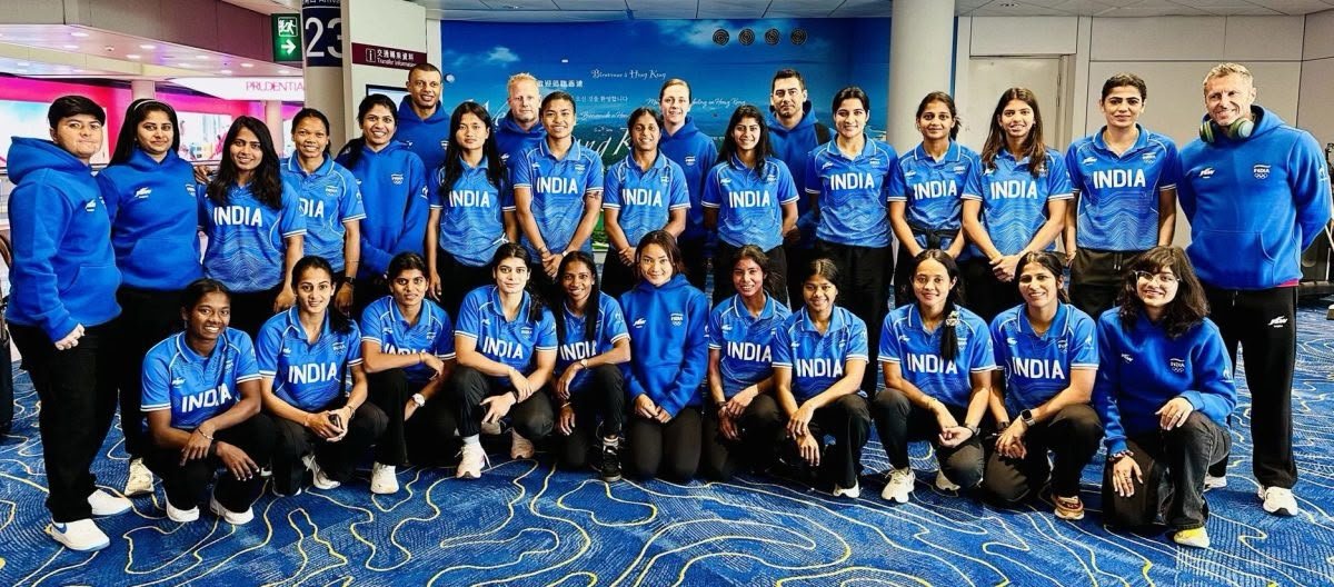 Captain Salima Tete-Led Indian Team Departs for Japan, Targets Direct Olympics Berth