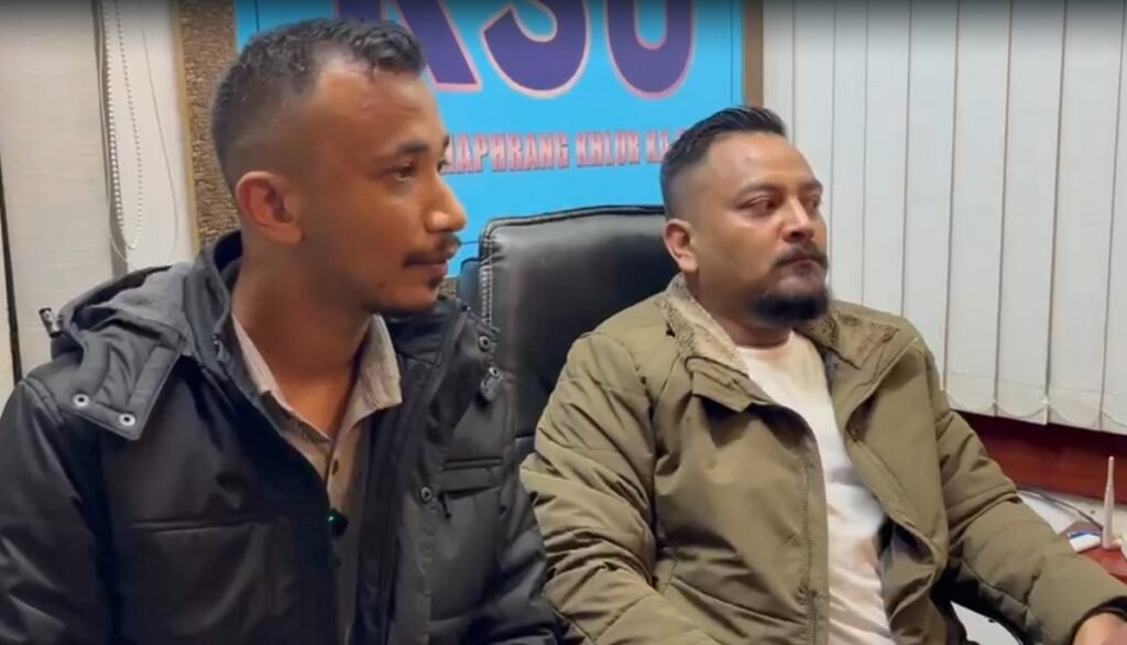 KSU President, General Secretary Reuben Najiar and Raymond Kharjana out on bail