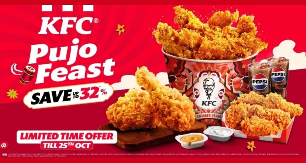 KFC rolls out Pujo Feast offers and new Krispy Chicken Momo across Meghalaya